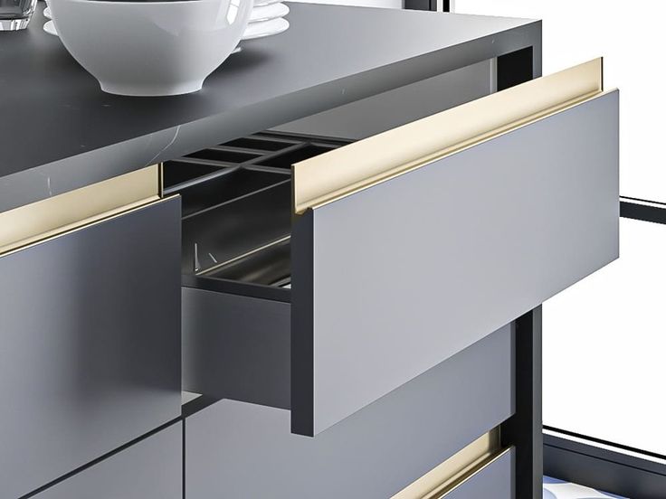 کابینت بدون دستگیره